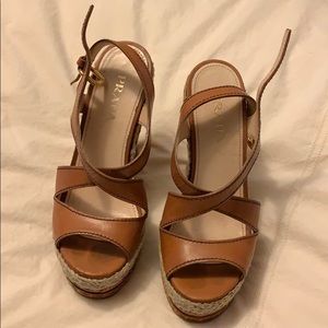 Prada wedges